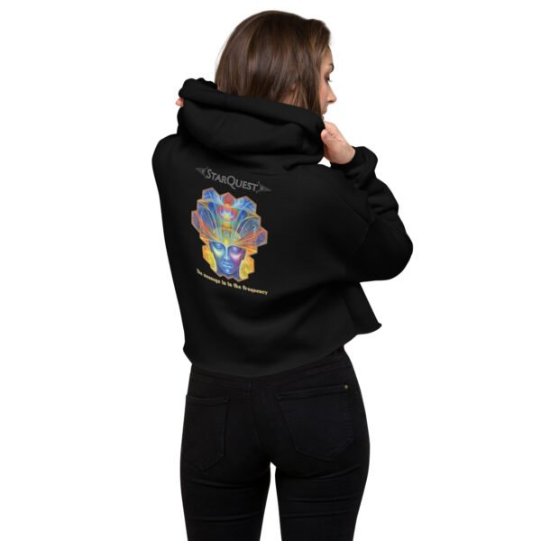Frequency Crop Hoodie