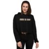 Frequency Crop Hoodie