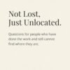 Not Lost, Just Unlocated — A Digital Book of 17 Unanswered Questions